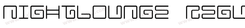 NightLounge Regular字体转换